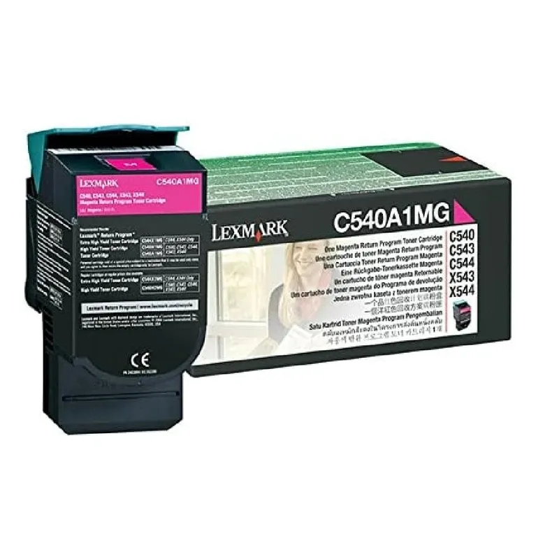 Lexmark C540 Original Toner - Magenta | C540A1MG