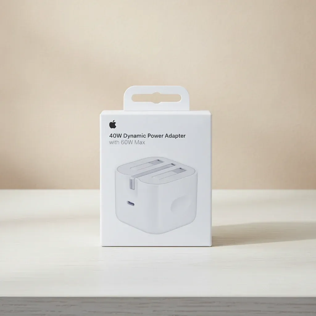Apple 40W Dynamic Power Adapter with 60W Max (US Plug) Original