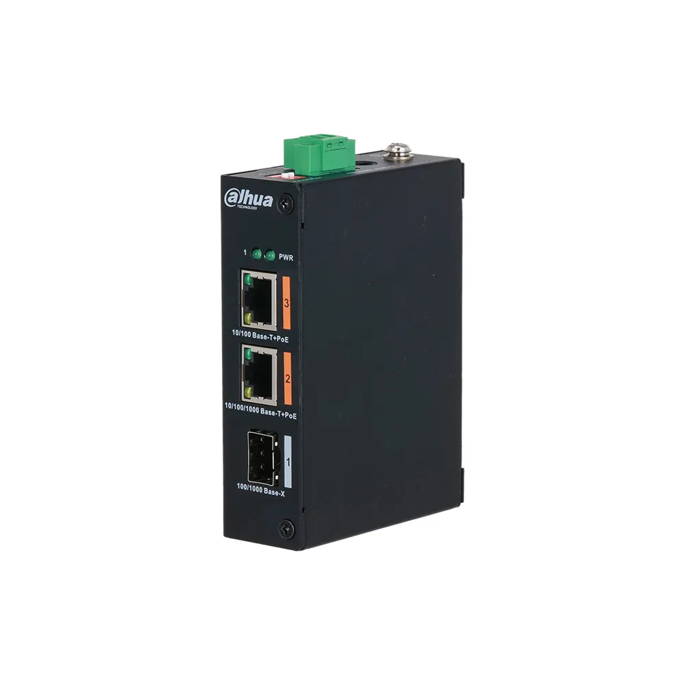 3-Port Unmanaged Desktop Switch with 2 Port PoE