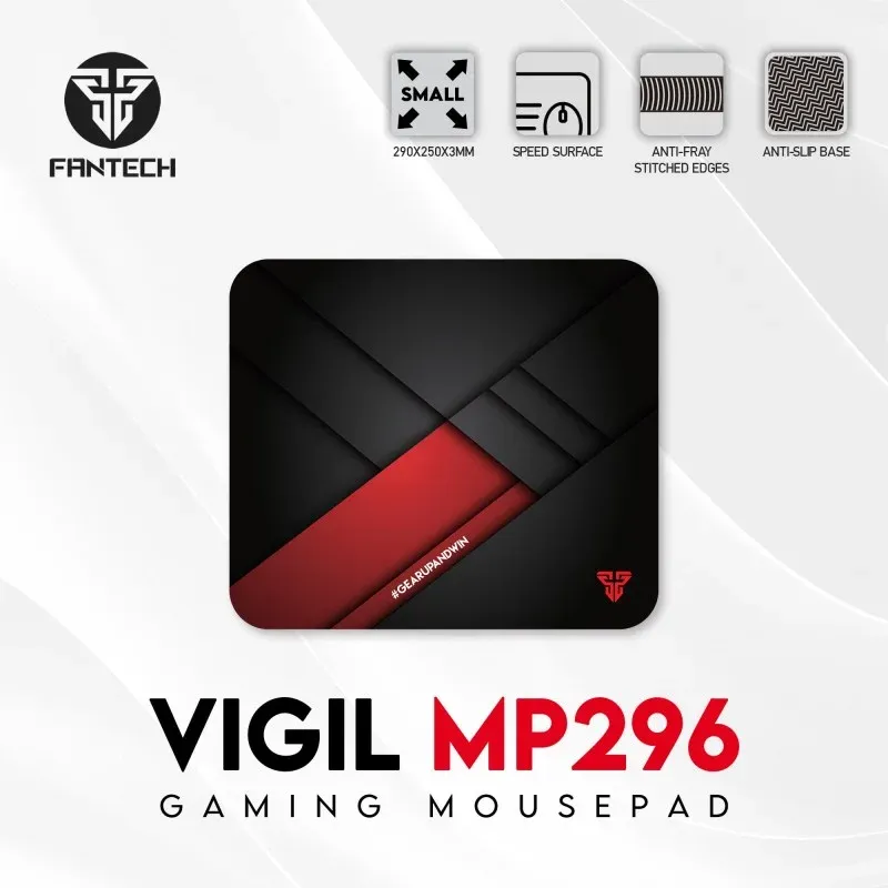 Fantech MP296 VIGIL Gaming Mousepad Compact 29x25cm