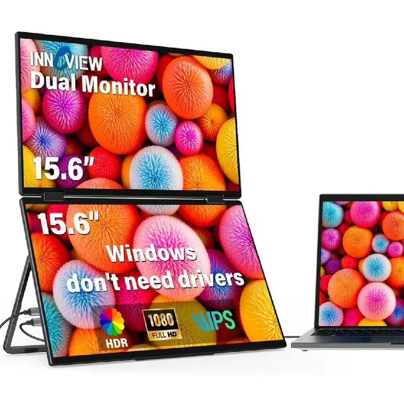 InnoView 15.6" Dual Portable Monitor