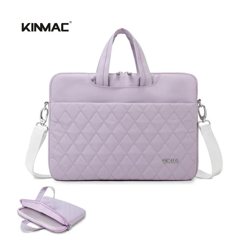 Kinmac NB54 Purple Embroidery Business Laptop Bag 13 to 14 inch