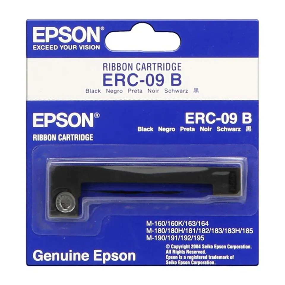 Epson ERC-09 Ribbon – Original Black Printer Ribbon