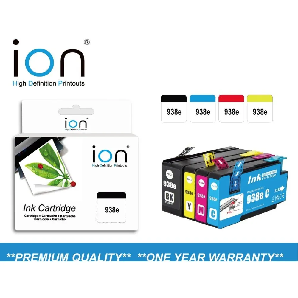 ION 938XL HP Compatible Ink Cartridge — MAGENTA