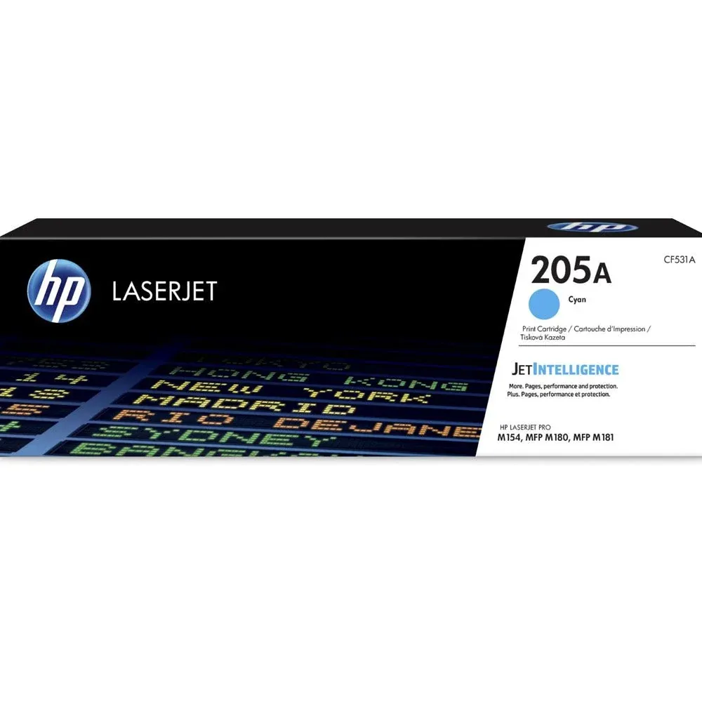 HP #205A ORIGINAL TONER — YELLOW