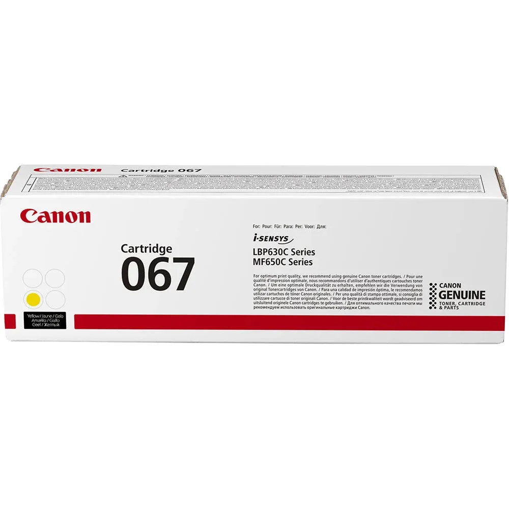 CANON 067 ORIGINAL TONER — BLACK