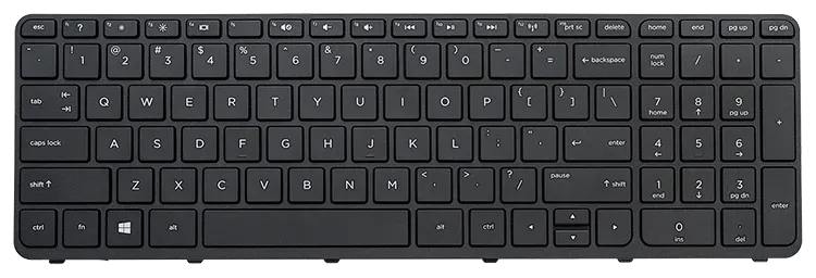 Replacement Compatible Keyboard for HP Laptop HP 350 G1 355 G2 350 G2 355 G1