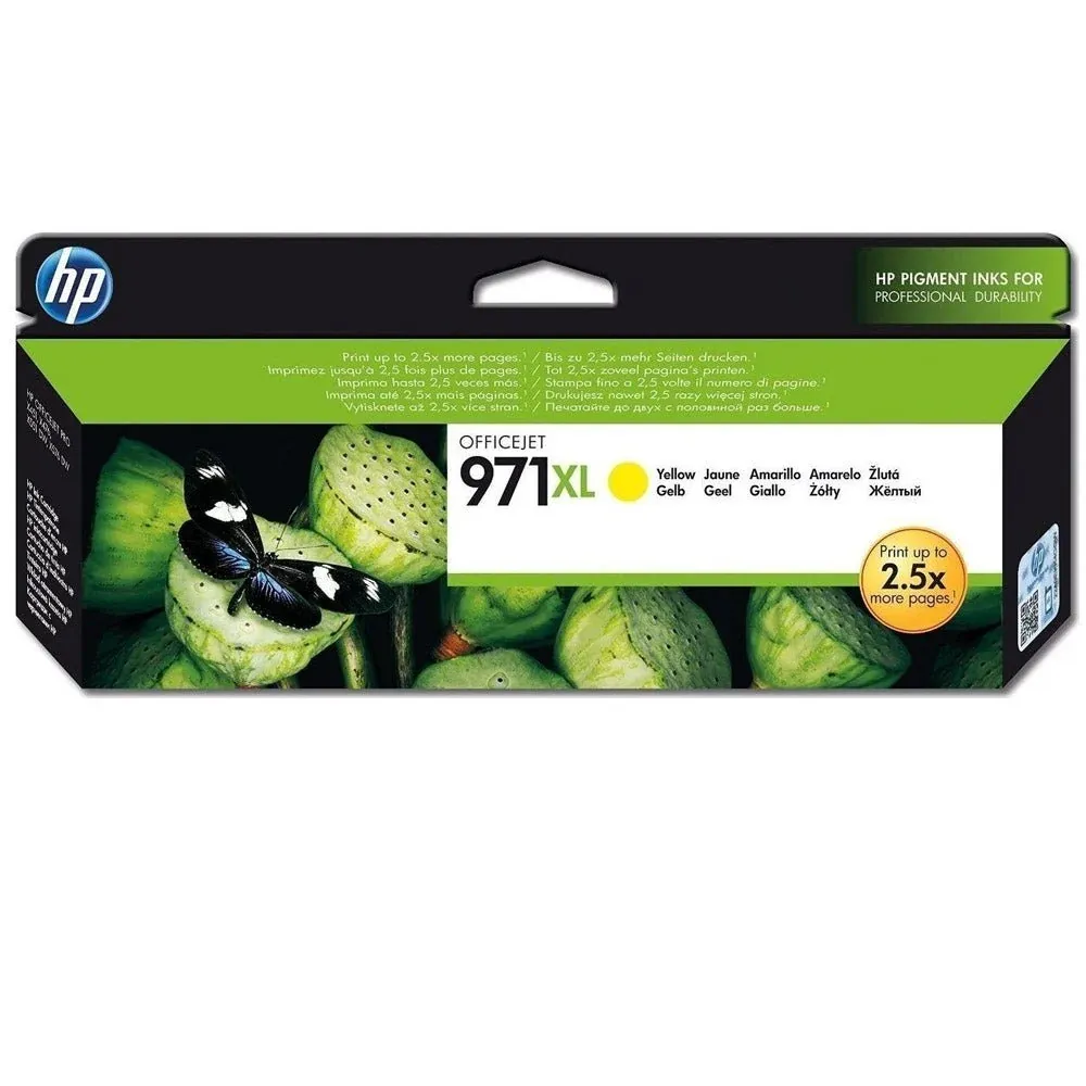 HP #970/#971 OJ PRO INK — YELLOW