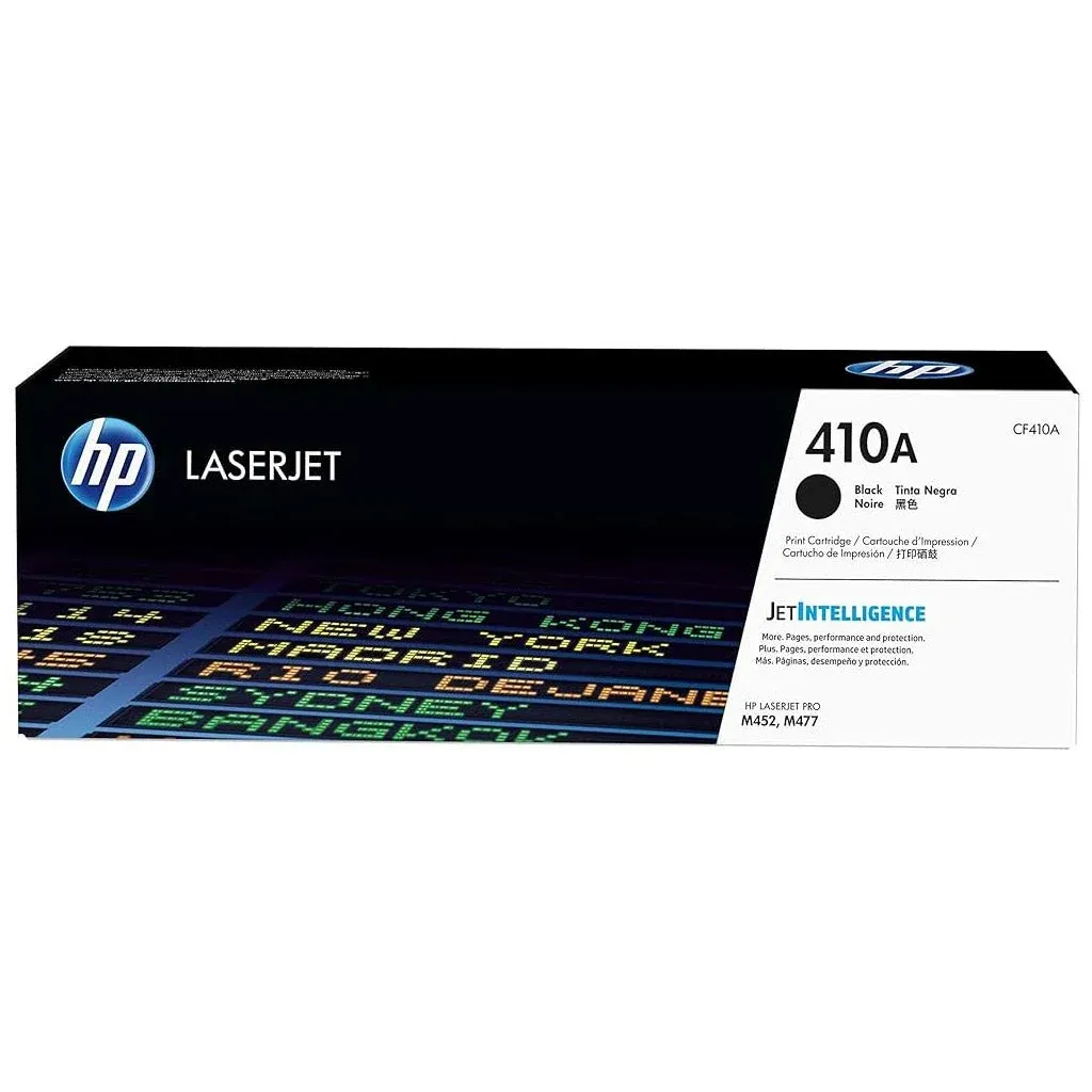 HP #410A ORIGINAL TONER — YELLOW