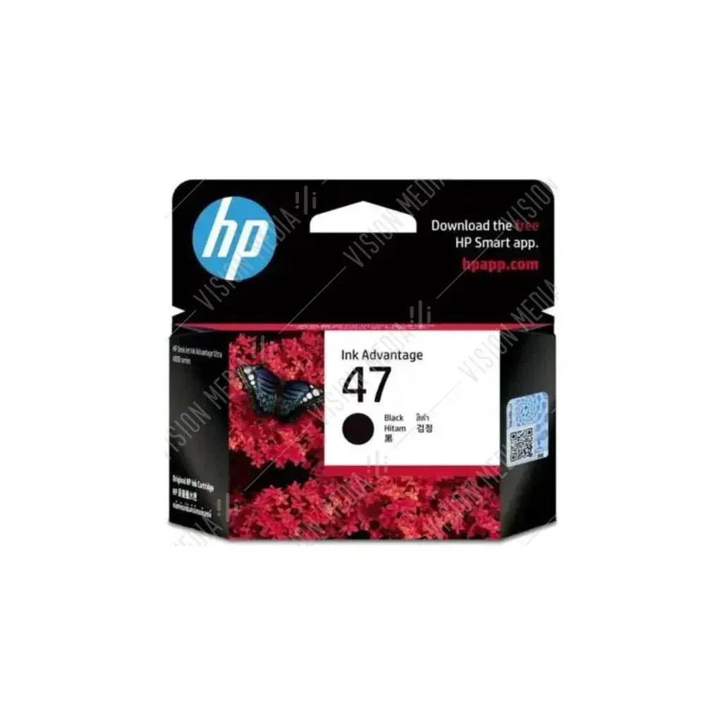 HP 47 Original Ink Cartridge — BLACK