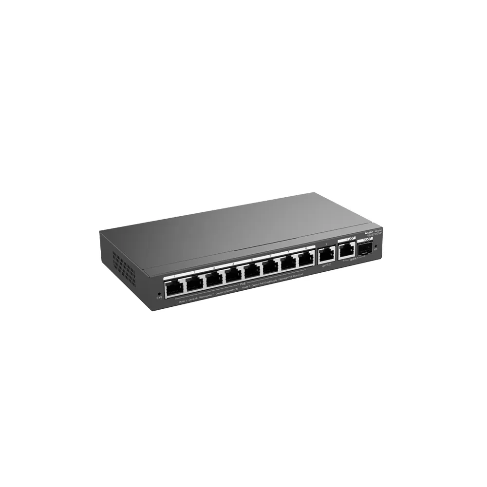 10-Port Gigabit Smart Cloud Managed PoE Switch